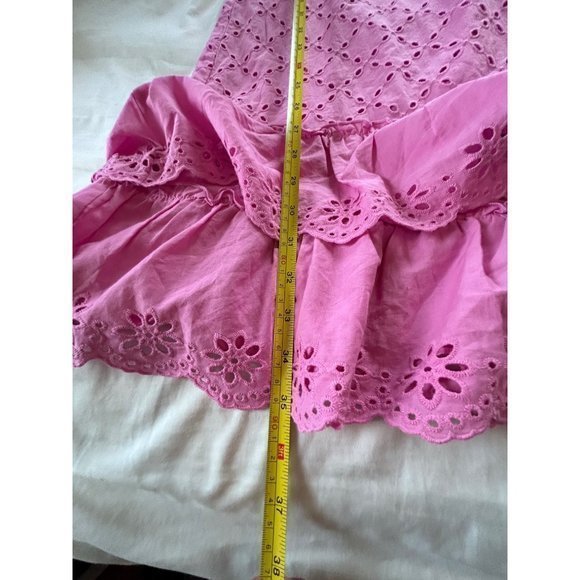 Matilda Jane Shift Into Spring pink/lavender ‎ eye-let Dress Size Sm - Picture 12 of 14